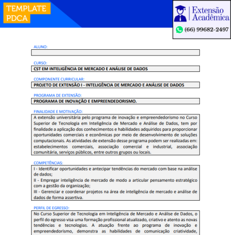 Projeto de extensão I – Inteligência de mercado e análise de dados