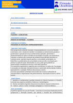 Portfólio Projeto de extensão I - Filosofia
