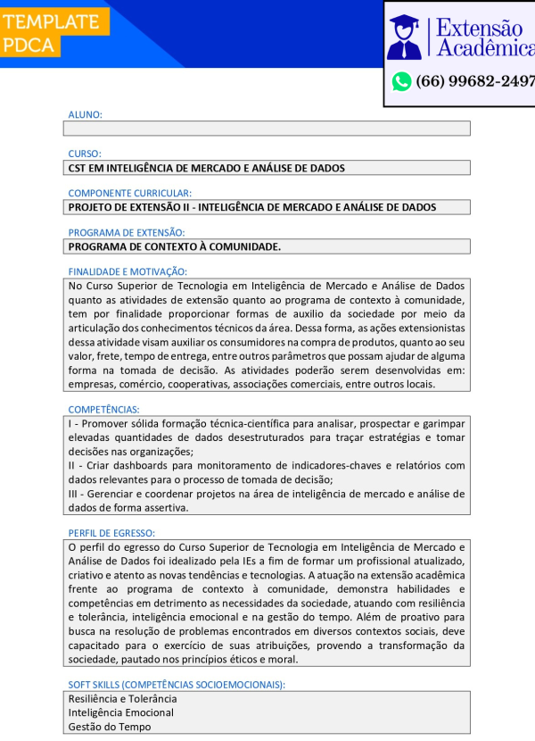 Projeto de extensão II - Inteligência de mercado e análise de dados